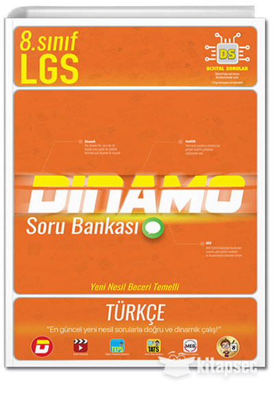 8. Sınıf LGS Türkçe Dinamo Soru Bankası Tonguç Akademi