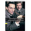 OBWL Level 1 Sherlock Holmes And The Dukes Son Audio Pack Oxford University Press