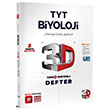 2024 TYT Biyoloji Video Destekli Defter 3D Yayınları