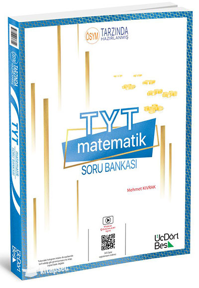 2024 TYT Matematik Soru Bankası Üç Dört Beş Yayınları | 9786058136809