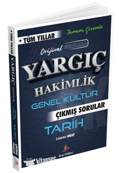 Yargıç Adli İdari Hakimlik Tarih Tüm Yıllar Çıkmış Sorular Dizgi Kitap ...