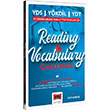 2023 YDS YÖKDİL YDT ve Okuma Kelime Temelli Tüm Sınavlar İçin Reading And Vocabulary Challenge Yargı Yayınları
