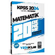 2024 KPSS Matematik 20 Deneme Çözümlü Yediiklim Yayınları