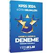 2024 KPSS Eğitim Bilimleri Tamamı Çözümlü 3 Yıldız Fasikül Deneme Yediiklim Yayınları 