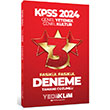 2024 KPSS Genel Yetenek Genel Kültür Tamamı Çözümlü 3 Yıldız Fasikül Deneme Yediiklim Yayınları 