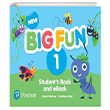 New Big Fun 1 Student`s Book and eBook Pearson Education Limited