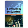 Introduction to Public Finance Ekin Basm Yayn