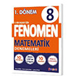 Fenomen 8.Sınıf Matematik 1.Dönem Denemeleri (10 Deneme) Fenomen Kitap