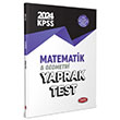 2024 KPSS Matematik Yaprak Test Data Yayınları