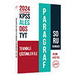 2024 KPSS ALES DGS TYT Teknikli Çözümlerle Paragraf Soru Bankası Ayşe Gül Hangi KPSS