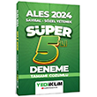 2024 ALES Sayısal - Sözel Tamamı Çözümlü Süper 5`li Deneme Yediiklim Yayınları