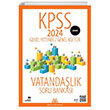 2024 KPSS GKGY Vatandaşlık Soru Bankası Lisans Marsis Yayınları