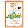 2024 KPSS GKGY Türkçe Soru Bankası Lise ve Önlisans Marsis Yayınları