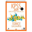 2024 KPSS GKGY Türkçe Soru Bankası Lisans Marsis Yayınları