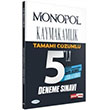 Monopol Kaymakamlık Tamamı Çözümlü 5li Deneme Monopol Yayınları