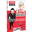 2024 KPSS GK Vatandaşlık Tamamı Çözümlü Zor Sorular HocaWebde Yayınları