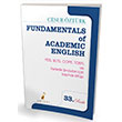 Fundamentals Of Academic English Pelikan Yaynlar