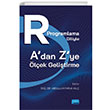 R Programlama Diliyle A dan Z ye Ölçek Geliştirme Nobel Akademik Yayıncılık