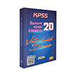KPSS Vatandaşlık Tamamı Dijital Çözümlü 20 Deneme 2024 Makro Kitabevi