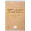 Parlamenter Rejimde Parlamentonun Hkmeti Denetimi Turhan Kitabevi