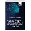 Yapay Zeka ile Yazlm Projelerinin Ynetimi Eitim Yaynevi - Bilimsel Eserler