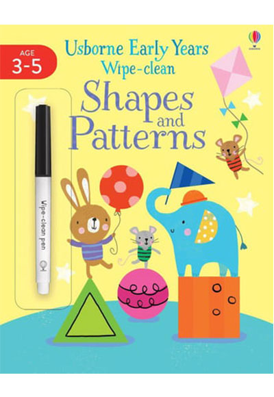 Early Years Wipe-Clean: Shapes & Patterns Usborne Publishing