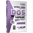 2025 DGS Saysal Szel Yetenek ek Kopart Yaprak Test Yediiklim Yaynlar