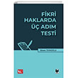 Fikri Haklarda  Adm Testi Adalet Yaynevi