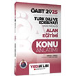 2025 ABT Trk Dili ve Edebiyat retmenlii Alan Eitimi Konu Anlatm Yediiklim Yaynlar