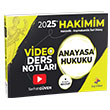 2025`te Hakimim Anayasa Hukuku Video Ders Notlar Dizgi Kitap