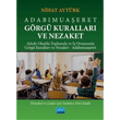 Adabmuaeret Grg Kurallar ve Nezaket Nobel Akademik Yaynclk