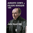 Auguste Comte Ve Felsefe Dersleri 1865 Dorlion Yaynlar