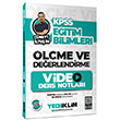 KPSS Eitim Bilimleri lme ve Deerlendirme Cneyt ltu le Video Ders Notlar Yediiklim Yaynlar