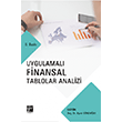 Uygulamal Finansal Tablolar Analizi Gazi Kitabevi