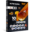 2025 Model TYT 10 Farkl Yayn 10 Farkl Deneme + Son 1 Yl km Sorular Hediye Altn Karma