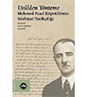 Usulden Ynteme - Mehmed Fuad Kprl`nn Edebiyat Tarihilii Vakfbank Kltr Yaynlar