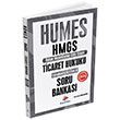 2025 Humes HMGS Ticaret Hukuku Tamam zml Soru Bankas Dizgi Kitap