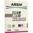 2019 AYT Ariv Serisi Tpk Basm km Sorular Marka Yaynlar