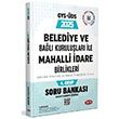 2025 GYS DS Belediye ve Bal Kurulular ile Mahalli dare Birlikleri 4-5. Grup Soru Bankas Grevde Ykselme nvan Deiiklii Data Yaynlar