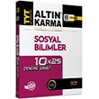 TYT Sosyal Bilimler Tamam Video zml 10x25 Deneme Snav Altn Karma (Kelepir)