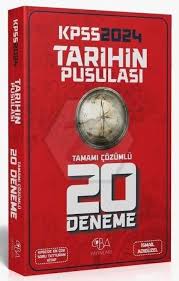 2024 KPSS Tarihin Pusulas 20 Deneme zml CBA Yaynlar KELEPR