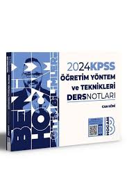 2024 KPSS Eitim Bilimleri retim Yntem ve Teknikleri Video Ders Notlar Benim Hocam Yaynlar