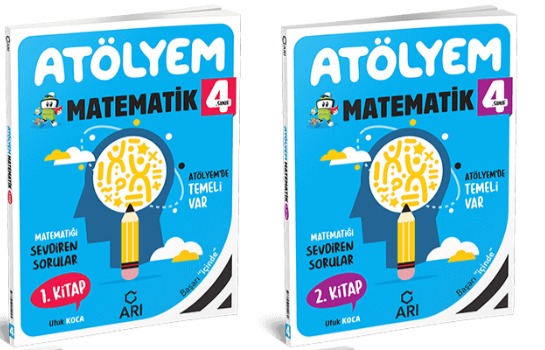 4.Snf Matematik Atlyem 1.ve 2.Kitap KELEPR