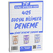 2025 TYT Sosyal Bilimler 4 Deneme Tamam Video zml Ders Ortam Yaynlar