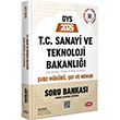 2025 GYS T.C. Sanayi ve Teknoloji Bakanl ube Mdr ef Memur Soru Bankas Data Yaynlar 