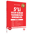 5 li Gelir Uzman Yardmcl Denemeleri 4T Yaynevi