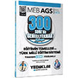 2025 MEB-AGS Eitimin Temelleri ve Trk Milli Eitim Sistemi 300 Soruda Genel Tekrar Kamp zml Yediiklim Yaynlar