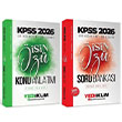 2026 KPSS Lise Ortaretim n Lisans in z Konu + Soru Bankas 2 li Set Yediiklim Yaynlar