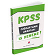 2025 KPSS Corafyann Anahtar 15 Deneme Anahtar Kitap