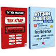2025 TYT`nin Anahtar Tek Kitap Pratik Notlar + AYT Eit Arlk Pratik Notlar Seti  Anahtar Kitap